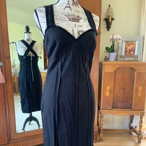 Raw Earth Wild Sky Black Fitted Dress